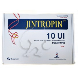 Jintropin оригинал (10 ед) Упаковка 10 фл.